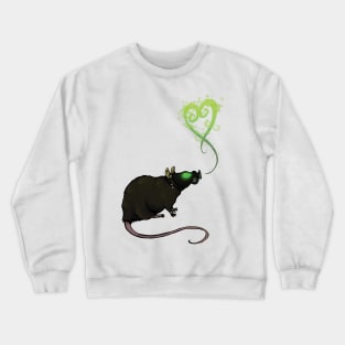 Radioactive rat Crewneck Sweatshirt